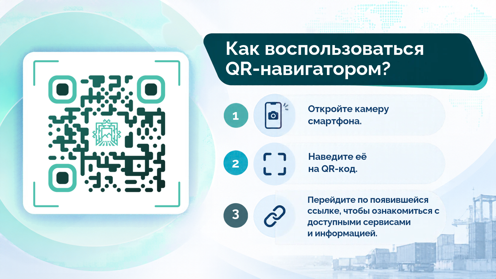 QR-навигатор — быстрый доступ к цифровым сервисам «Единого окна»